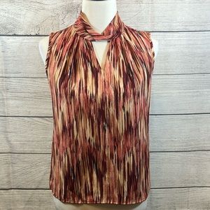 Sara Michelle Sleeveless Blouse